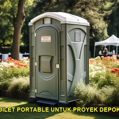 sewa toilet portable untuk proyek depok murah